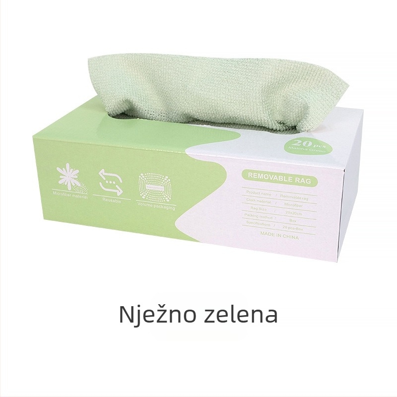 Kuhinjska krpa za suđe bez dlačica i ulja, jednokratna krpa za suđe od mikrovlakana