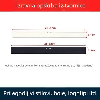 Pribor za nadogradnju brisača za staklo od nehrđajućeg čelika za kućanstvo i komercijalno čišćenje stakla, artefakt za kupaonicu i WC, posebna kuka