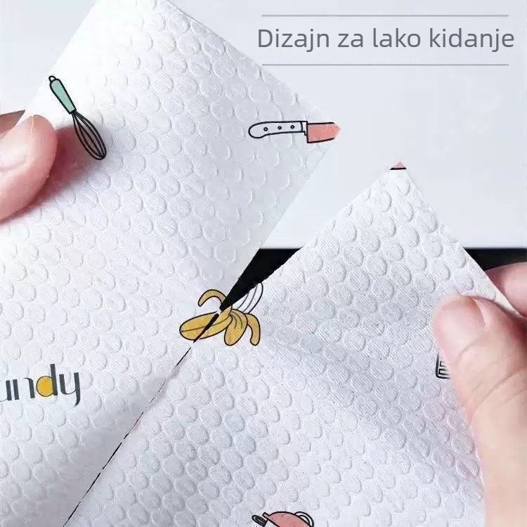 T Jednokratna krpa za brisanje stopala, kupka za stopala, kućanski upijajući papir za brisanje stopala, pranje stopala, maramica za stopala, ručnik za terapiju stopala za lijene ljude