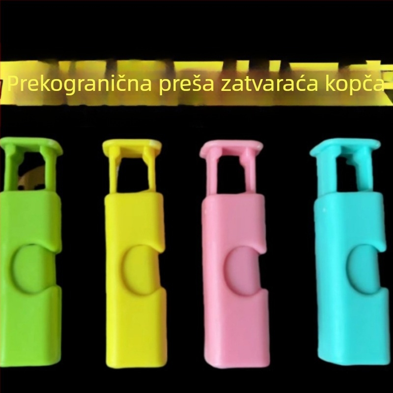 Kopča za vlagu u grickalicama, kopča za konzerviranje vrećica za kruh, kopča za brtvljenje plastičnih vrećica, kopča za brtvljenje vrećica za mlijeko u prahu, alat za brtvljenje