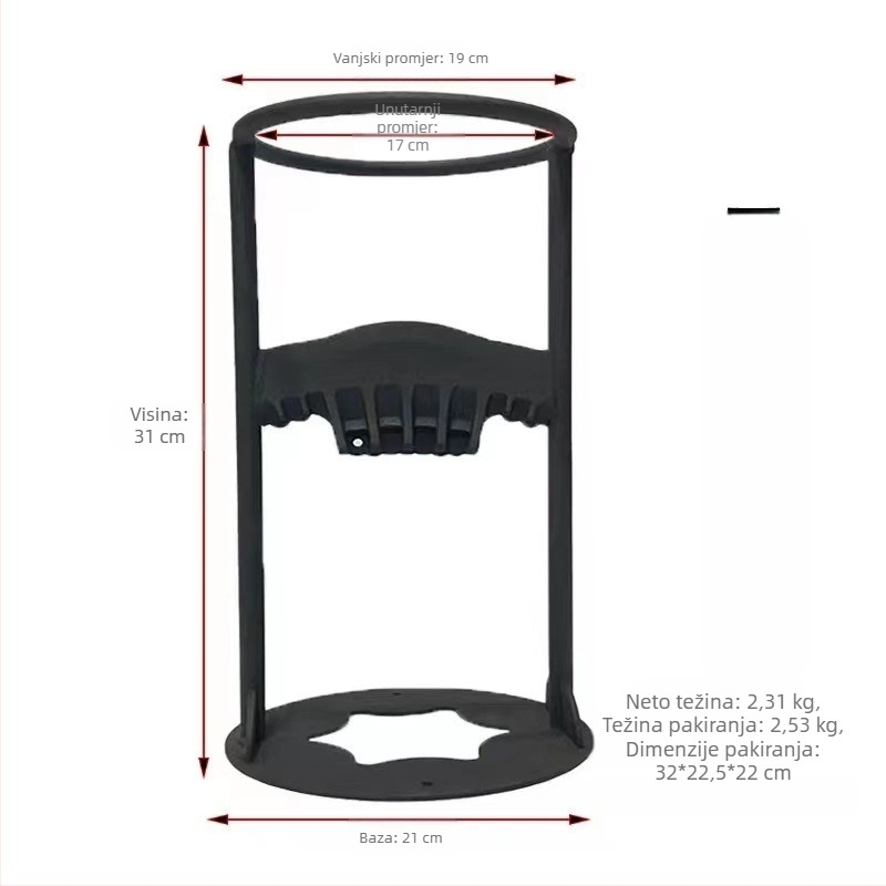 Novi dolazak Ukrasi Stalak za cijepanje drva Cijepanje drva Artefakti za premještanje Cijepanje drva Metalni stroj za cijepanje drva Nož za cijepanje drva Sigurno za kućnu upotrebu