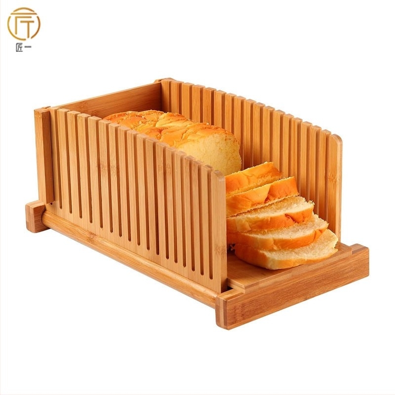 Kutija za kruh Kuhinjski pult Kutija za kruh od bambusa velikog kapaciteta Posuda za pohranu kruha s prozorčićem za kruh