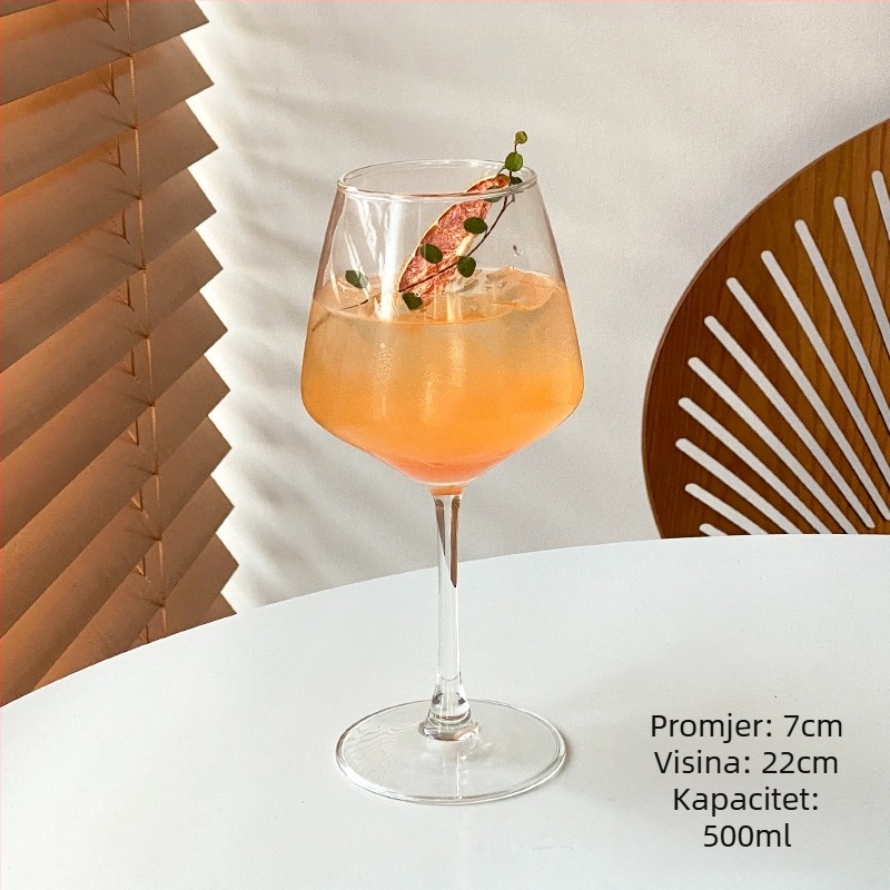 U retro stilu, čaša za bar, čaša za koktele, čaša za martini, čaša za voćno vino, posebna čaša, čaša za vino