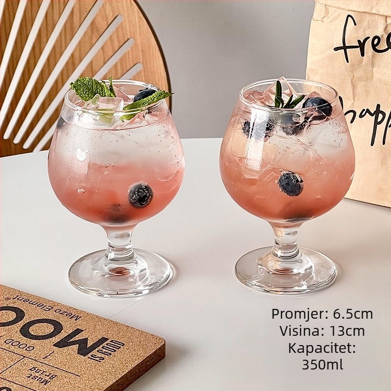 U retro stilu, čaša za bar, čaša za koktele, čaša za martini, čaša za voćno vino, posebna čaša, čaša za vino