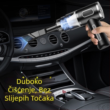 Prijenosni bežični ručni usisavač za automobil, kućanski, veliki usisavač, punjivi, mali mini usisavač za automobil, prekogranični
