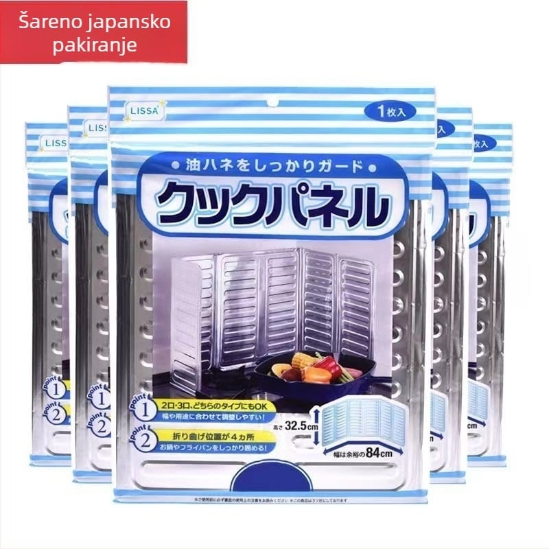 Pregrada za kuhinju otporna na ulje, Pregrada za kućanski štednjak otporna na prskanje ulja, Toplinsko-izolacijska ploča od aluminijske folije za plinski štednjak, Ploča otporna na ulje