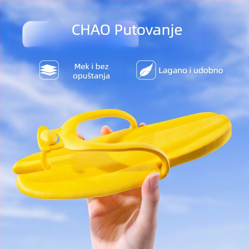 Putne papuče, prijenosne neklizajuće putne sandale, ženske sandale, papuče za poslovna putovanja, plivanje, sklopive, muške, kupaonske, hotelske