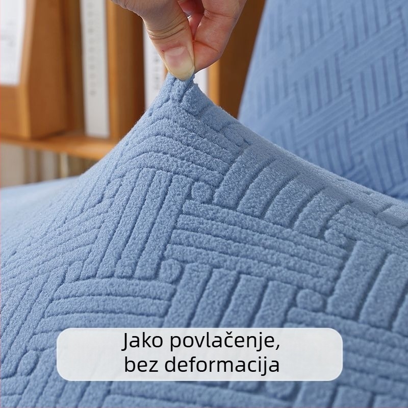 Navlaka za jednosedni kauč na razvlačenje – sklopiva, dvostrukog korištenja, bez naslona za ruke, potpuno prekrivanje, otporna na mrlje