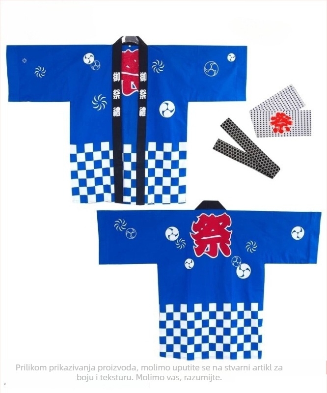 Japanski kimono, ogrtač od perja, kineski stil ukiyo-e, francuska kućna odjeća, 3D digitalni tisak, izravna prodaja iz tvornice