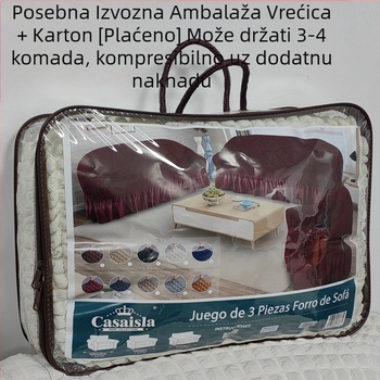 Navlaka za sofu s jastukom za jedno sjedalo preko granice vanjske trgovine, rastezljiva navlaka za sofu s punim pokrivačem od seersuckera, navlaka za jastuk za sofu, prikladno za sva godišnja doba
