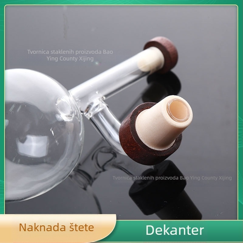 Tvornička prodaja dekanter prozirnog stakla dekanter u obliku dekantera Dekanter za vino viski čaša set za vino