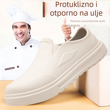 Muške cipele, izvozne, velike vodootporne, hotelske kuhinjske cipele za kuhare, Eva neklizajuće, otporne na habanje, radne cipele za zaštitu na radu, ležerne cipele