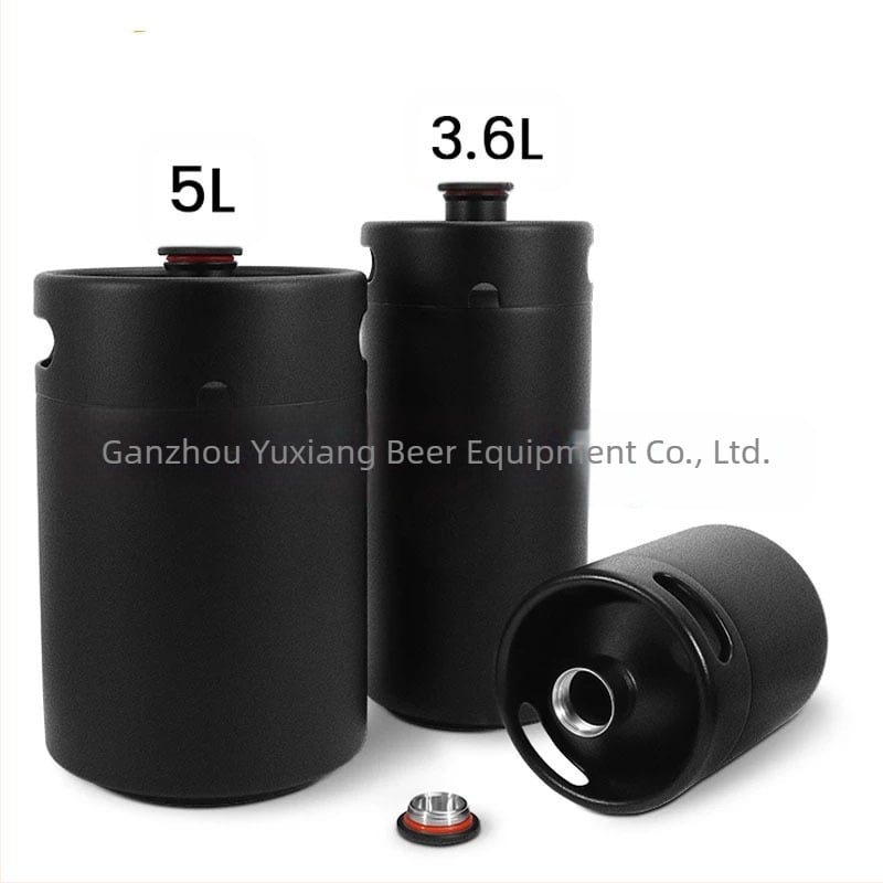 Crna mini bačva od nehrđajućeg čelika 304, bačva za kavu s dvije bačve za pivo, bačva za točeno pivo Amazon AliExpress