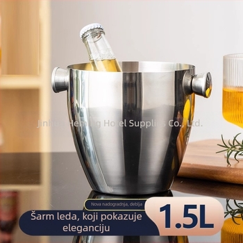 kanta za led od nehrđajućeg čelika kanta za šampanjac led za vino i pivo kanta za led izolacija za KTV bar kanta za led kanta za led