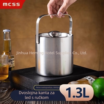 kanta za led od nehrđajućeg čelika kanta za šampanjac led za vino i pivo kanta za led izolacija za KTV bar kanta za led kanta za led