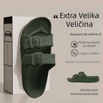 Vanjskotrgovinske ekstra velike sandale, ležerne muške sandale, papuče s otvorenim prstima, moderne cipele za prekograničnu trgovinu, muške sandale, dropshipping