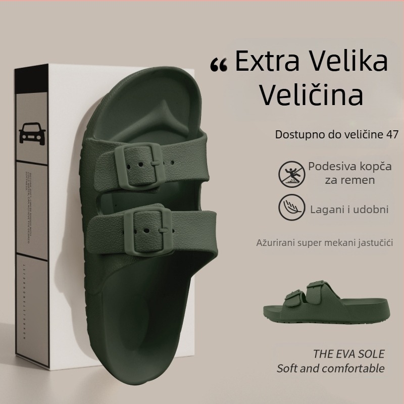 Vanjskotrgovinske ekstra velike sandale, ležerne muške sandale, papuče s otvorenim prstima, moderne cipele za prekograničnu trgovinu, muške sandale, dropshipping