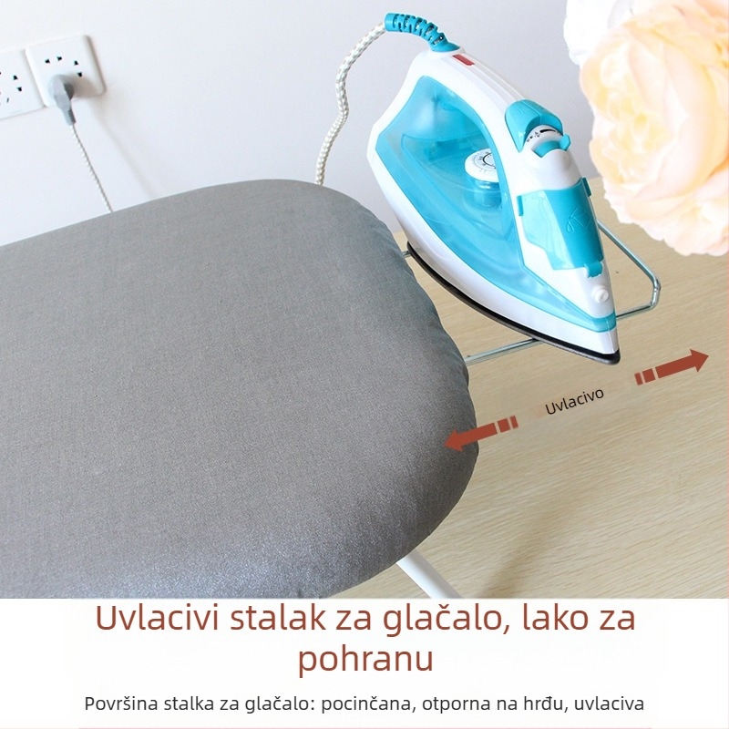 Sklopiva daska za glačanje za kućanstvo, Mala daska za glačanje, Podloga za glačalo, Stalak za dasku za glačanje, Stalak za glačanje, Sklopiva daska za glačanje