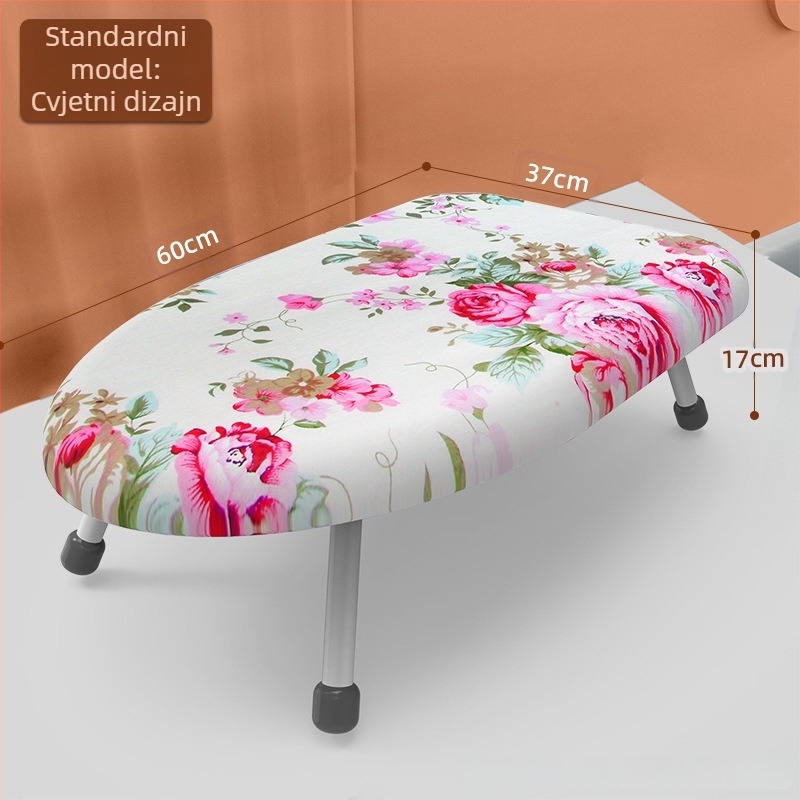 Sklopiva daska za glačanje za kućanstvo, Mala daska za glačanje, Podloga za glačalo, Stalak za dasku za glačanje, Stalak za glačanje, Sklopiva daska za glačanje