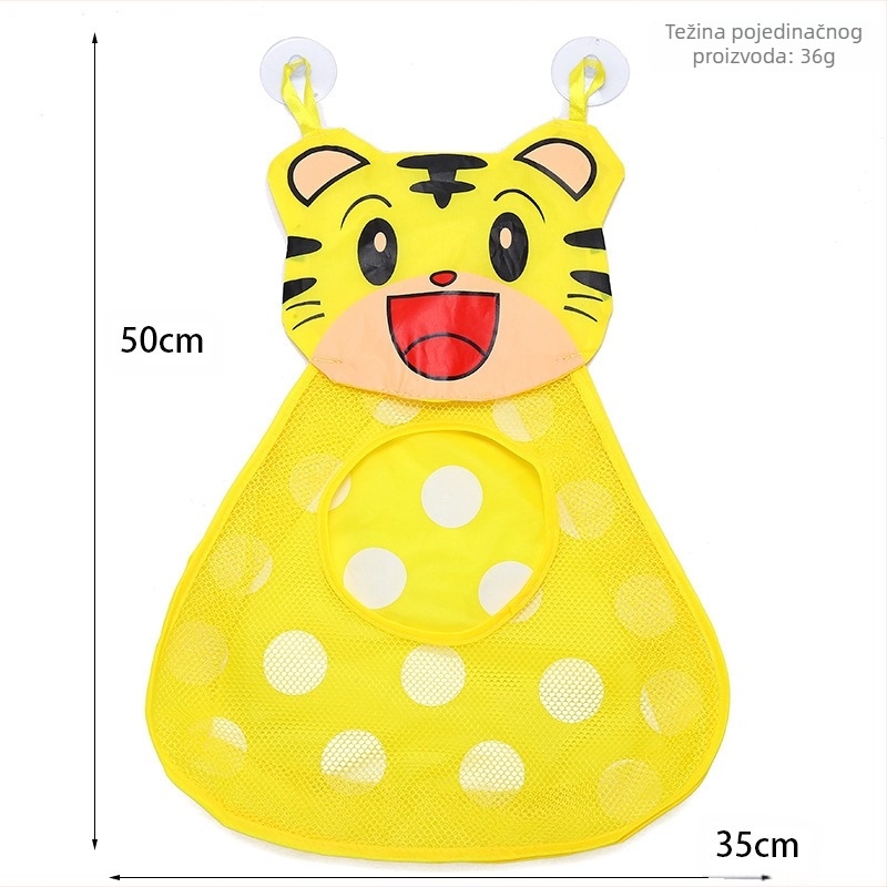 Nova crtana kupaonica Spavaća soba s dječjom kupaonskom torbom za pohranu sitnica Jednostavna slatka prozračna vrećica za vješanje proizvoda za kupanje