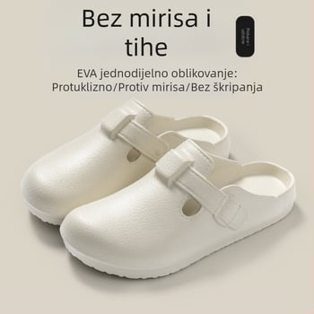Birkenth cipele za muškarce i žene proljeće i ljeto, nove debele potplate, neklizajuće vodootporne, Baotou vanjske mekane potplate, nijeme Muller cipele