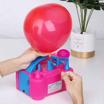 2025 novi dvoslojni balon električni napuhivač stroj za napuhavanje balona zračna pumpa automatski napuhivač dvostruki otvor pogledajte detalje