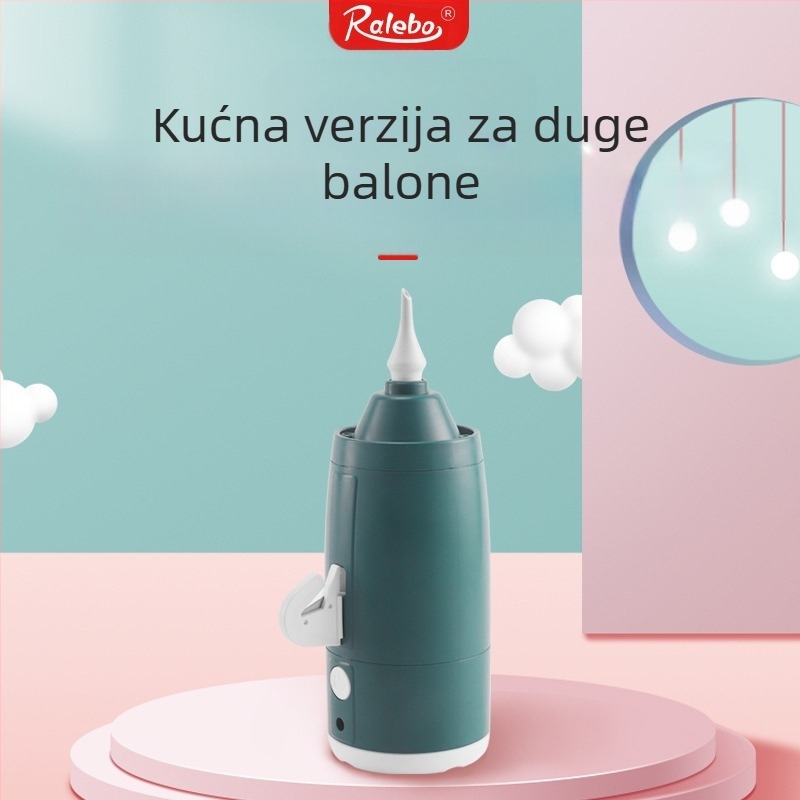 2025 novi dvoslojni balon električni napuhivač stroj za napuhavanje balona zračna pumpa automatski napuhivač dvostruki otvor pogledajte detalje