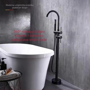 Slavina za podnu kadu bakreni stup slavina za kadu kućni hotel toplo i hladno automatsko upravljanje tvornica veleprodaja slavina