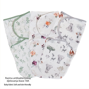 Proljetna i ljetna dekica za novorođenče od čistog pamuka, dekica za novorođenče, prozračna dekica za bebe, ručnik za povijanje protiv skakanja, dječja dekica