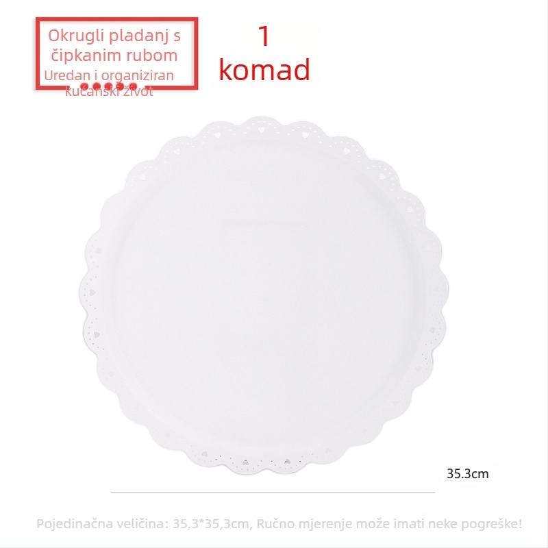 Voćni tanjur u europskom stilu s 3 sloja, popodnevni čaj, pladanj za grickalice, stalak za deserte, stalak za torte, kombinirani stol za torte