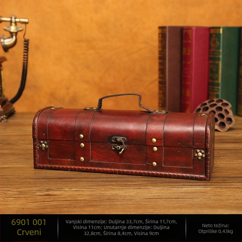 Veleprodaja podrške za proizvodnju europskih antikvitetnih drvenih kutija za vino za festival vjenčanja i proslave poklona