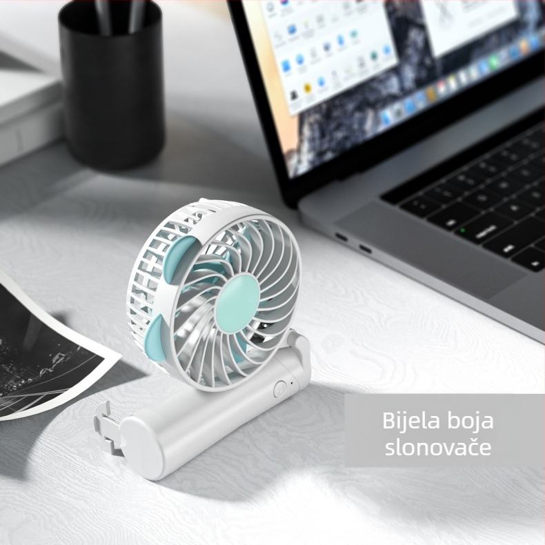 Turbo 120 veliki brzi vanjski ručni mali ventilator punjivi Hurricane mini USB prijenosni novi prekogranični veleprodaja