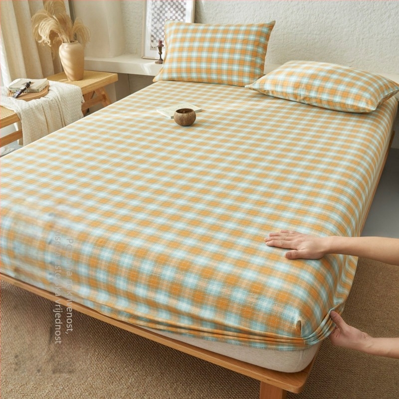 Muji stilske plahte s mehanizmom od čistog pamuka, tip A, jednodijelne, navlaka za posteljinu od čistog pamuka dobre kvalitete, navlaka za posteljinu za majke i dojenčad, samostalno upravljanje