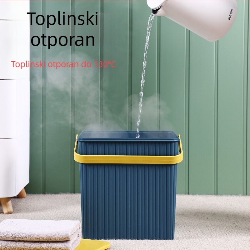 Zadebljana kvadratna bačva za pohranu lutaka s poklopcem, prijenosna višenamjenska bačva za pohranu, plastični okvir za kupanje, košara za kupanje, stolica za igračke, veleprodaja