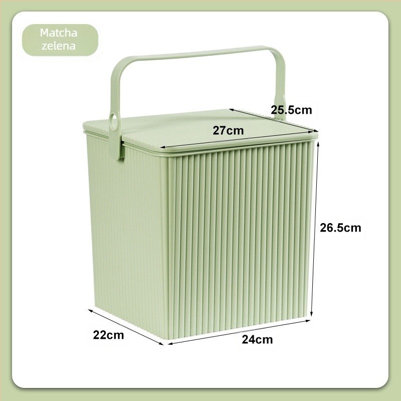 Zadebljana kvadratna bačva za pohranu lutaka s poklopcem, prijenosna višenamjenska bačva za pohranu, plastični okvir za kupanje, košara za kupanje, stolica za igračke, veleprodaja