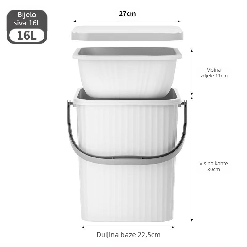 Zadebljana kvadratna bačva za pohranu lutaka s poklopcem, prijenosna višenamjenska bačva za pohranu, plastični okvir za kupanje, košara za kupanje, stolica za igračke, veleprodaja