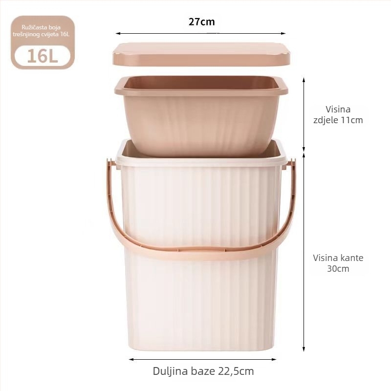 Zadebljana kvadratna bačva za pohranu lutaka s poklopcem, prijenosna višenamjenska bačva za pohranu, plastični okvir za kupanje, košara za kupanje, stolica za igračke, veleprodaja