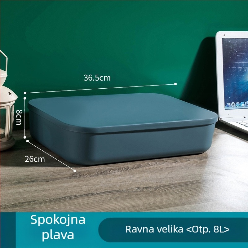 Kutija za pohranu makrona u boji, kupaonica, spavaća soba, kozmetičke igračke, kutija za pohranu otporna na prašinu, pet dijelova, košara za pričvršćivanje sitnica