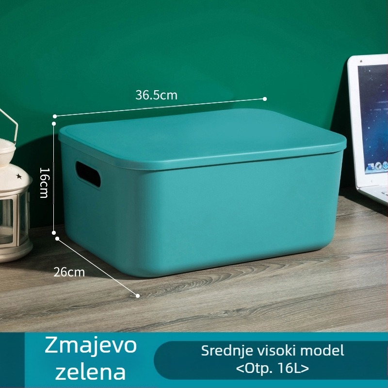 Kutija za pohranu makrona u boji, kupaonica, spavaća soba, kozmetičke igračke, kutija za pohranu otporna na prašinu, pet dijelova, košara za pričvršćivanje sitnica