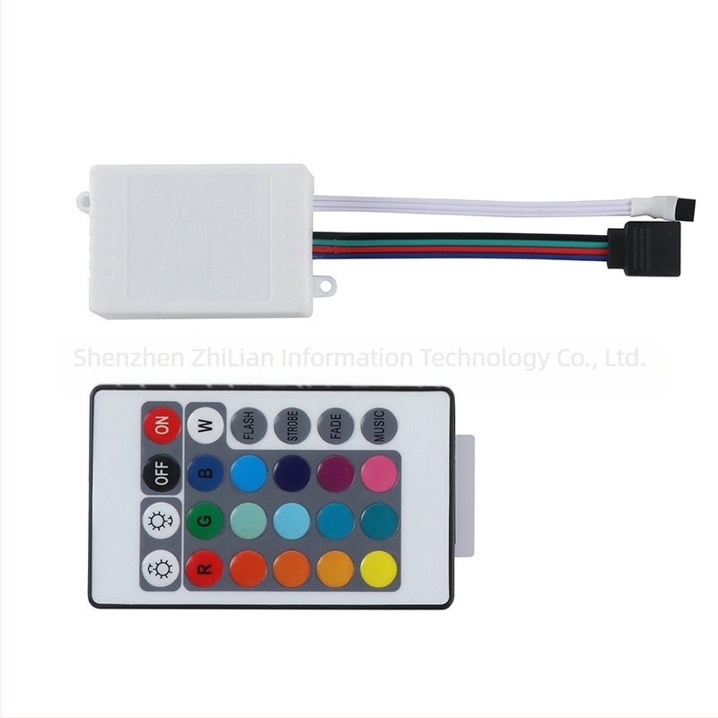 Graffiti RGB svjetlo s Bluetooth kontrolerom mala bijela kutija APP kontrola infracrveni daljinski upravljač LED svjetlo s kontrolerom