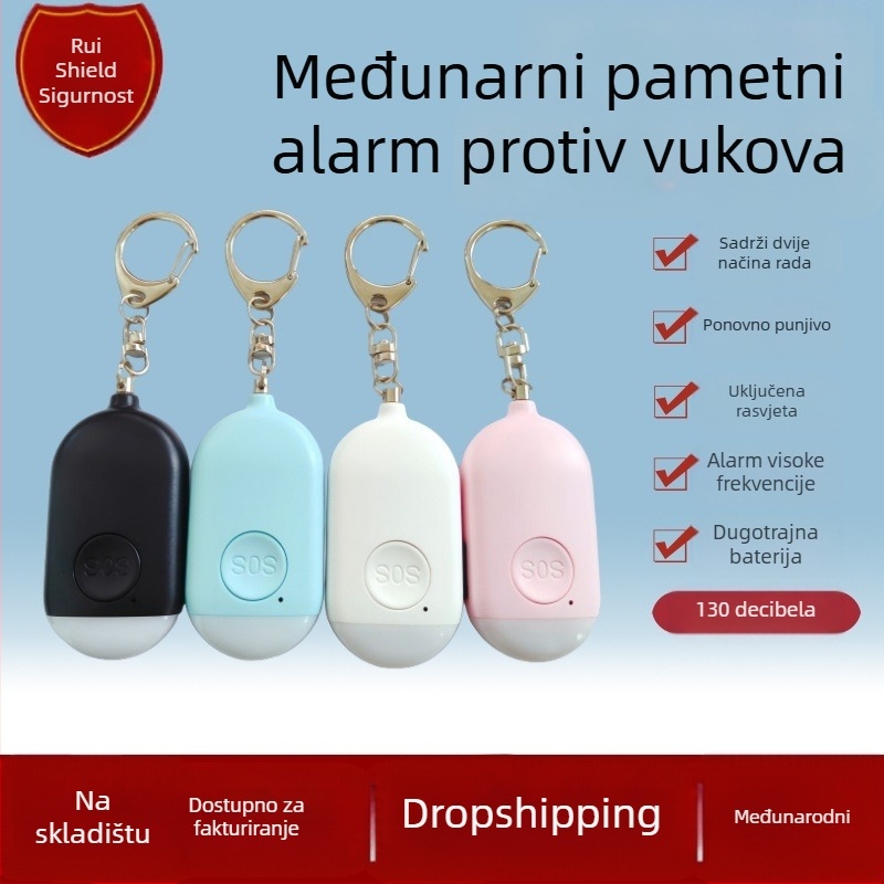 Prekogranični pametni alarm protiv vukova/Vanjski sigurnosni alarm za djevojčice/Pametna svjetiljka protiv vukova - proizvođač artefakata