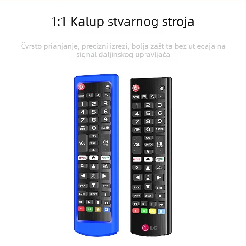 Zaštitna futrola za daljinski upravljač LG, prikladna za Amazon, Akb serija, univerzalna silikonska zaštitna futrola za TV, kućna svijetleća...