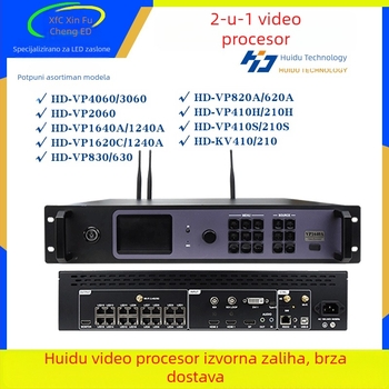 sivi video procesor u boji elektronički zaslon LED zaslon video procesor kontroler oglašavanja
