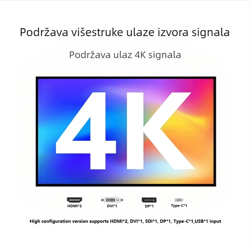 sivi video procesor u boji elektronički zaslon LED zaslon video procesor kontroler oglašavanja