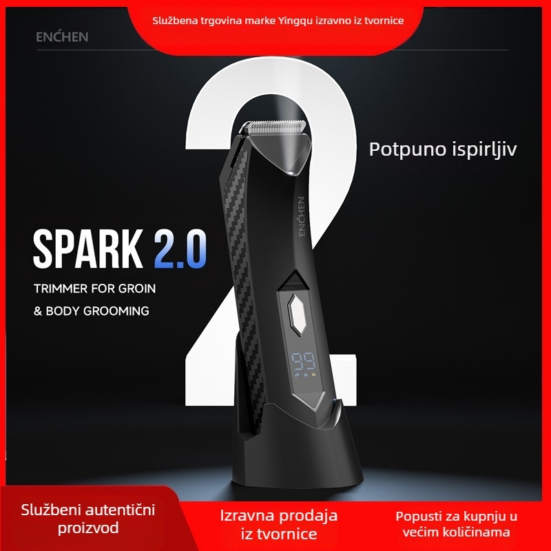 Enchen Yingqu Električni brijač za vanjsku trgovinu preko granice za muškarce i žene, brijač za uklanjanje dlačica ispod pazuha, periv za cijelo tijelo
