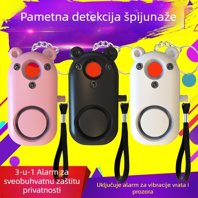 Hotelska anti-skrivna kamera, detektor artefakata protiv voajerizma s infracrvenim detektorom vibracija na vratima i prozorima, protiv vuka