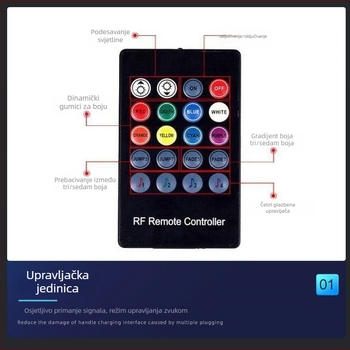 Ambijentalno svjetlo za automobil s optičkim vlaknima Ambijentalno svjetlo za automobil s optičkim vlaknima Neutralno LED glazbeno dekorativno svjetlo za automobil s optičkim vlaknima