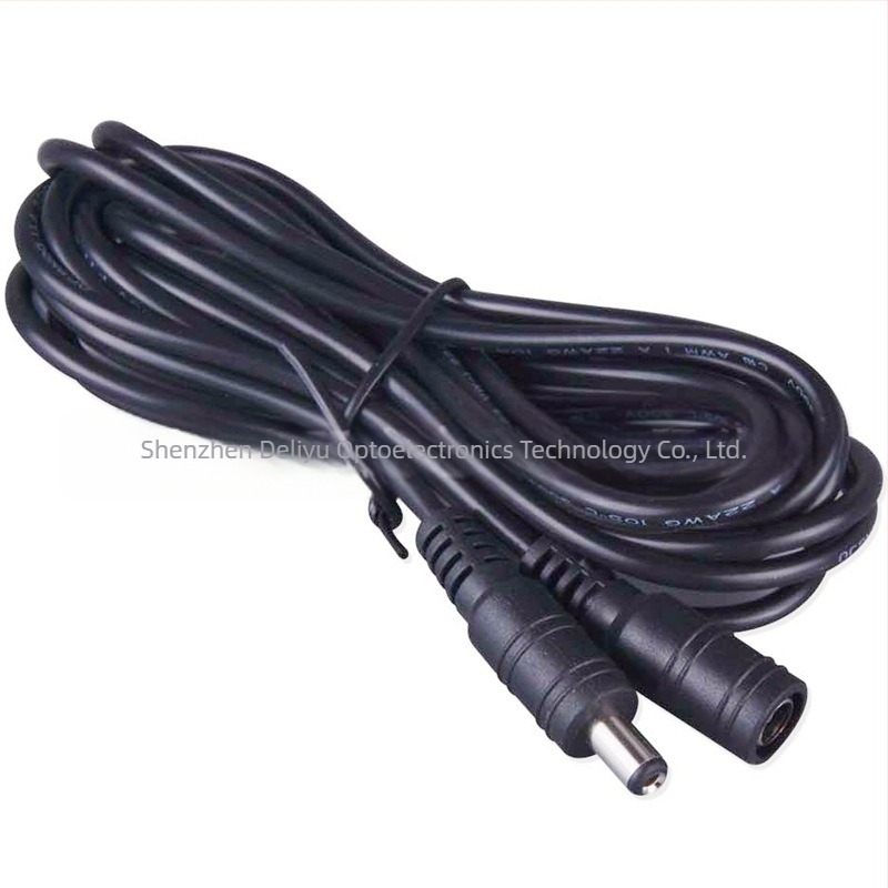 10 m DC kabel za napajanje, kabel za LED svjetlosnu traku, 5,5 x 2,1 mm DC muški i ženski produžni kabel, adapterski kabel
