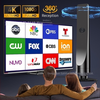 Prekogranična 4K HD digitalna TV antena Unutarnja vodootporna mini TV prijemnik signala HDTV antena