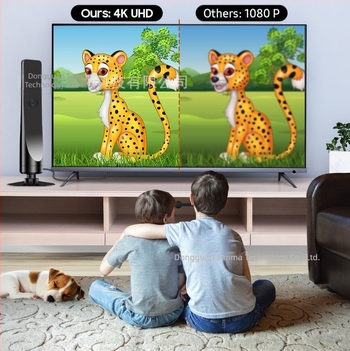 Prekogranična 4K HD digitalna TV antena Unutarnja vodootporna mini TV prijemnik signala HDTV antena